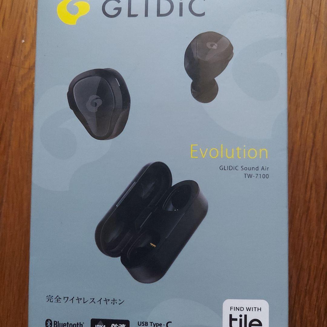 イヤホンGLIDiC SoundAir TW-7100/アーバンブラック「未使用