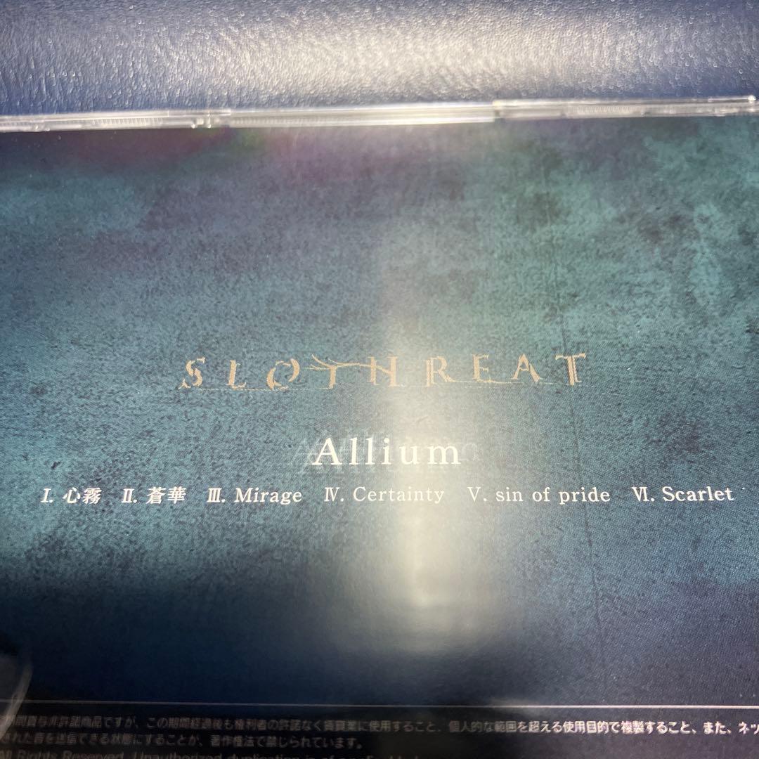 ■[廃盤] SLOTHREAT アルバムCD「Allium」■ バンド