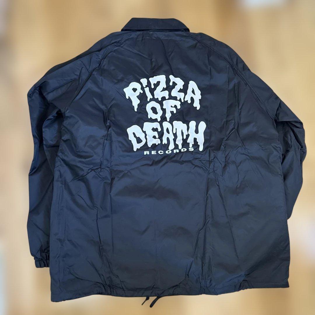 Pizza of Death ブラックボアコーチジャケット Lサイズ
