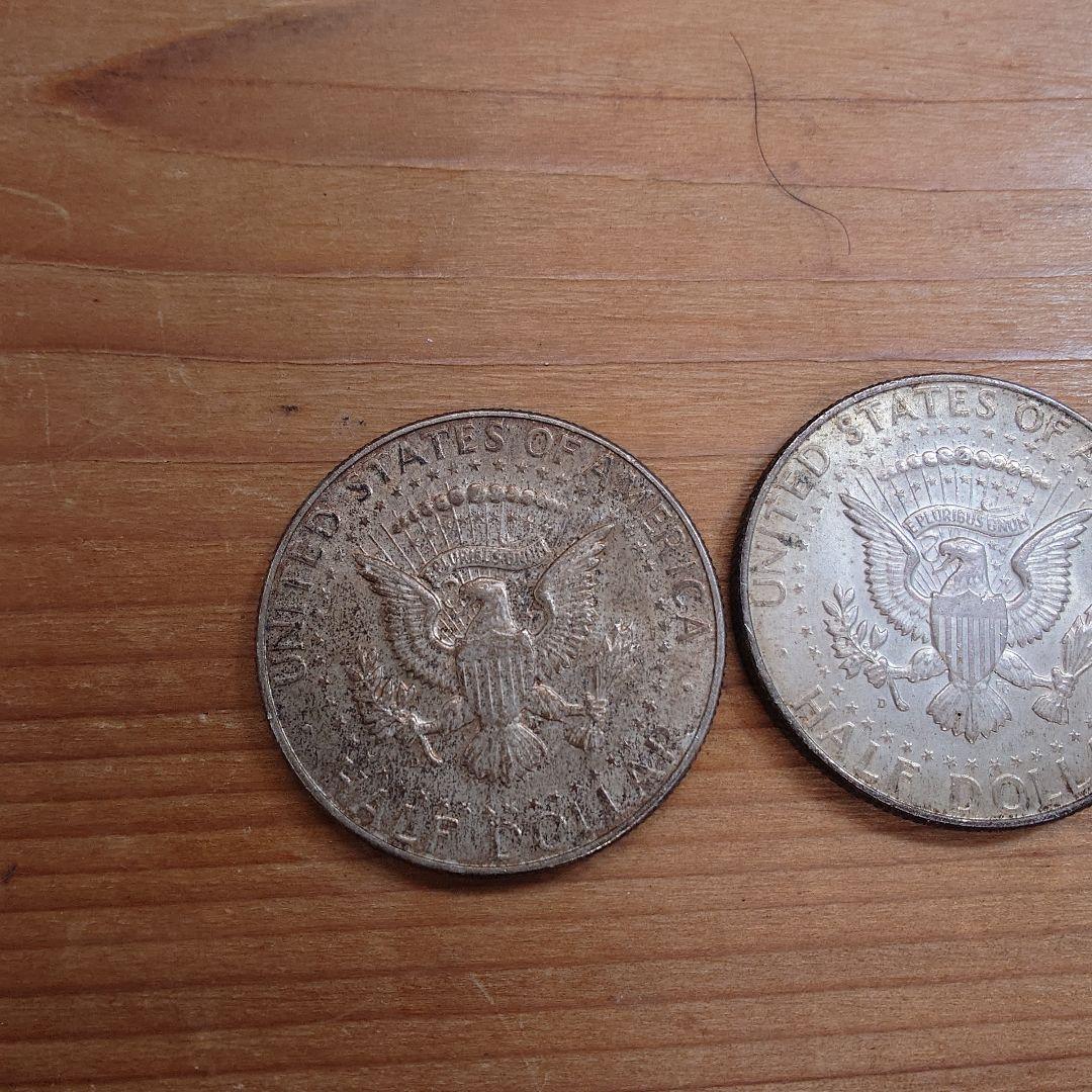 ケネディハーフダラー 1964 Kennedy Half Dollar 3枚