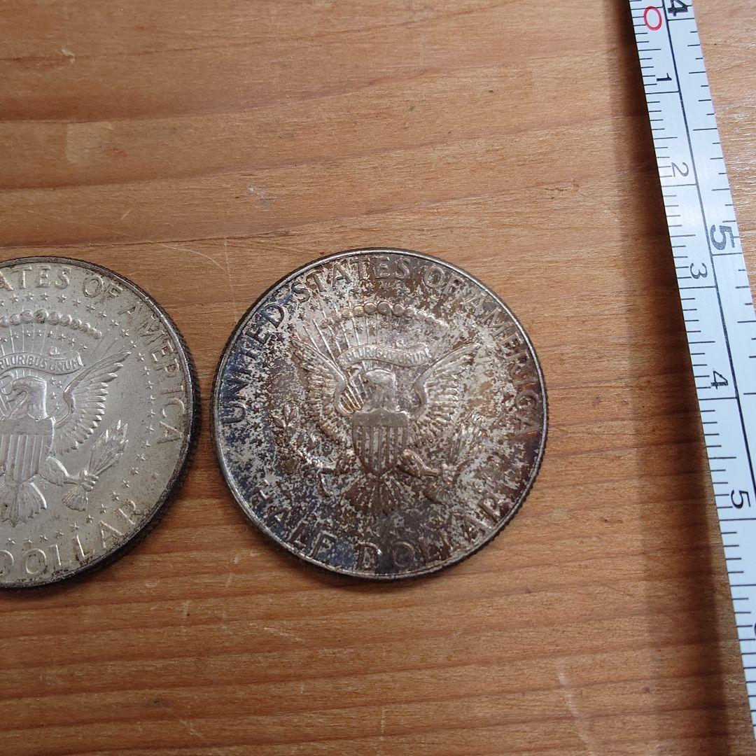 ケネディハーフダラー 1964 Kennedy Half Dollar 3枚
