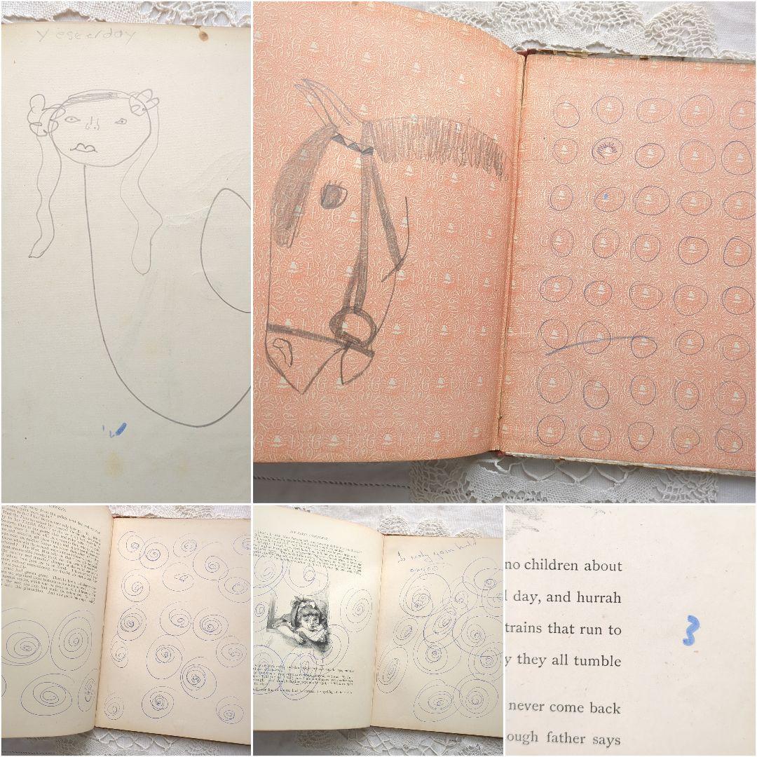 稀少1892アンティーク絵本 初版 洋書 児童書 ヴィクトリアン ヴンテージ