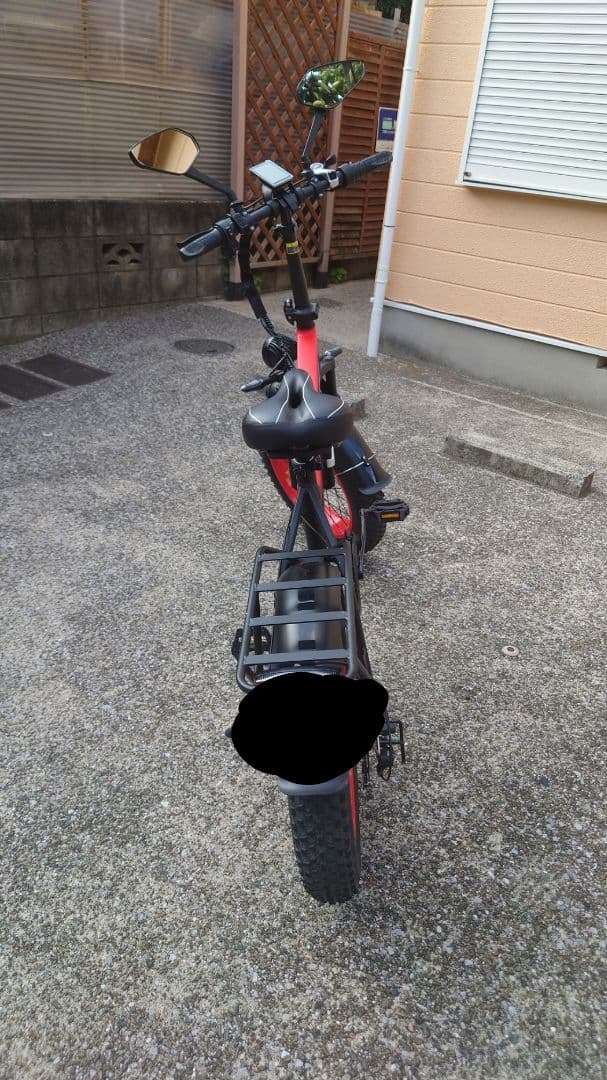 suipie 電動自転車 赤/黒 20インチタイヤ　フルアシスト自転車