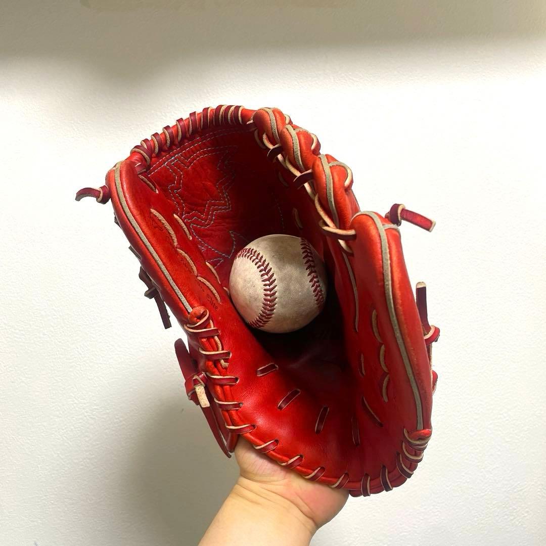 ミズノ グローバルエリート 型抜群 極美品 即戦力 硬式 投手用グローブ