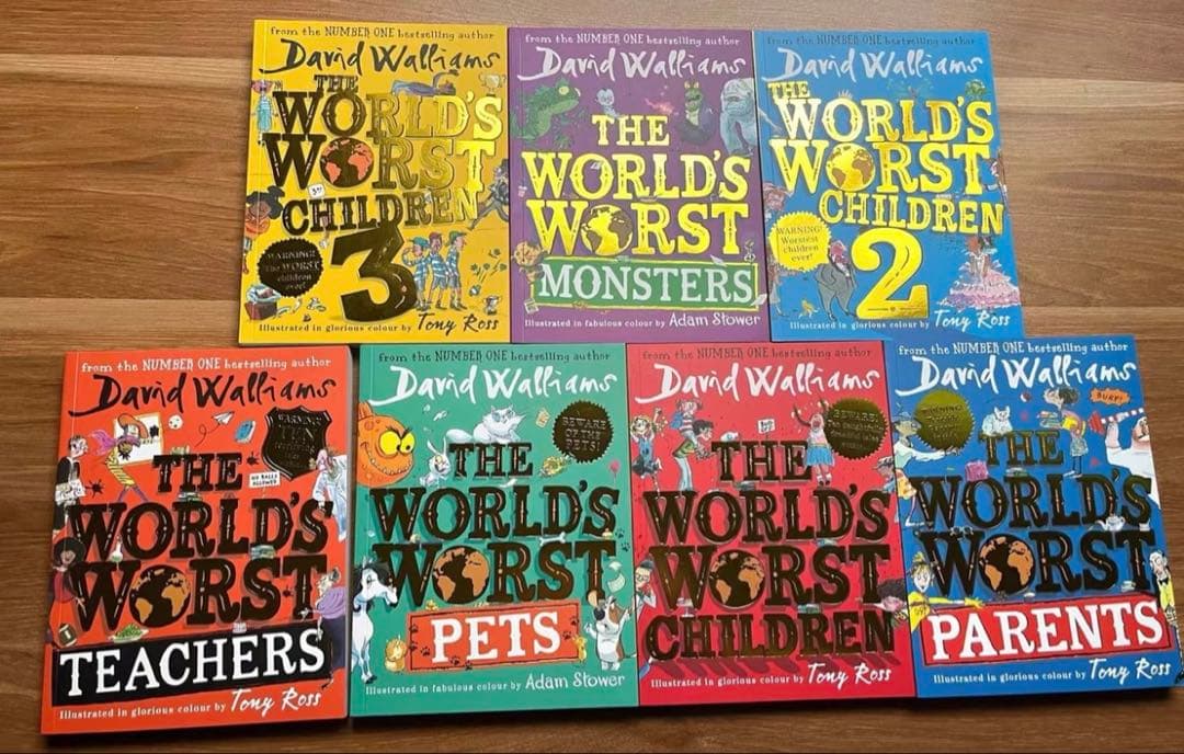 David Walliams THE WORLD'S WORST 全7巻セット
