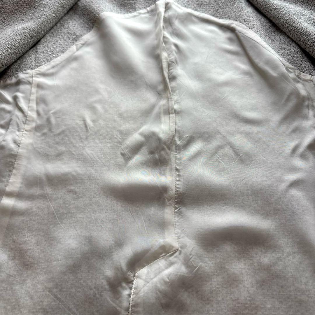 【極美品】 UNITED ARROWS ミックスツイードVネックミドルベストジレ