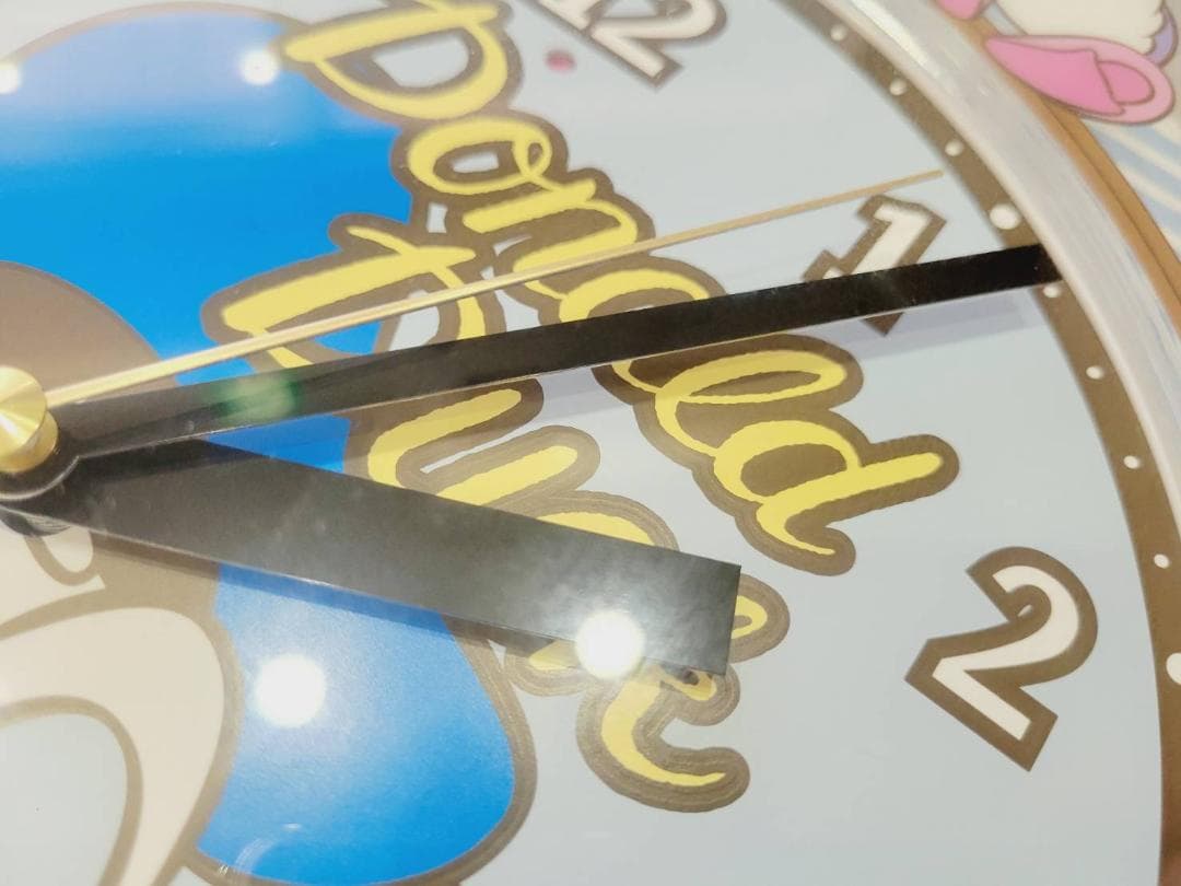 RHYTHM ディズニードナルドダック からくり時計 掛け時計 4MH441MC