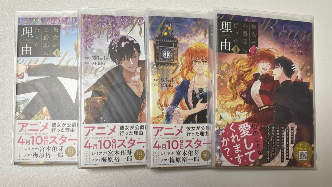 彼女が公爵邸に行った理由 1〜９巻セット