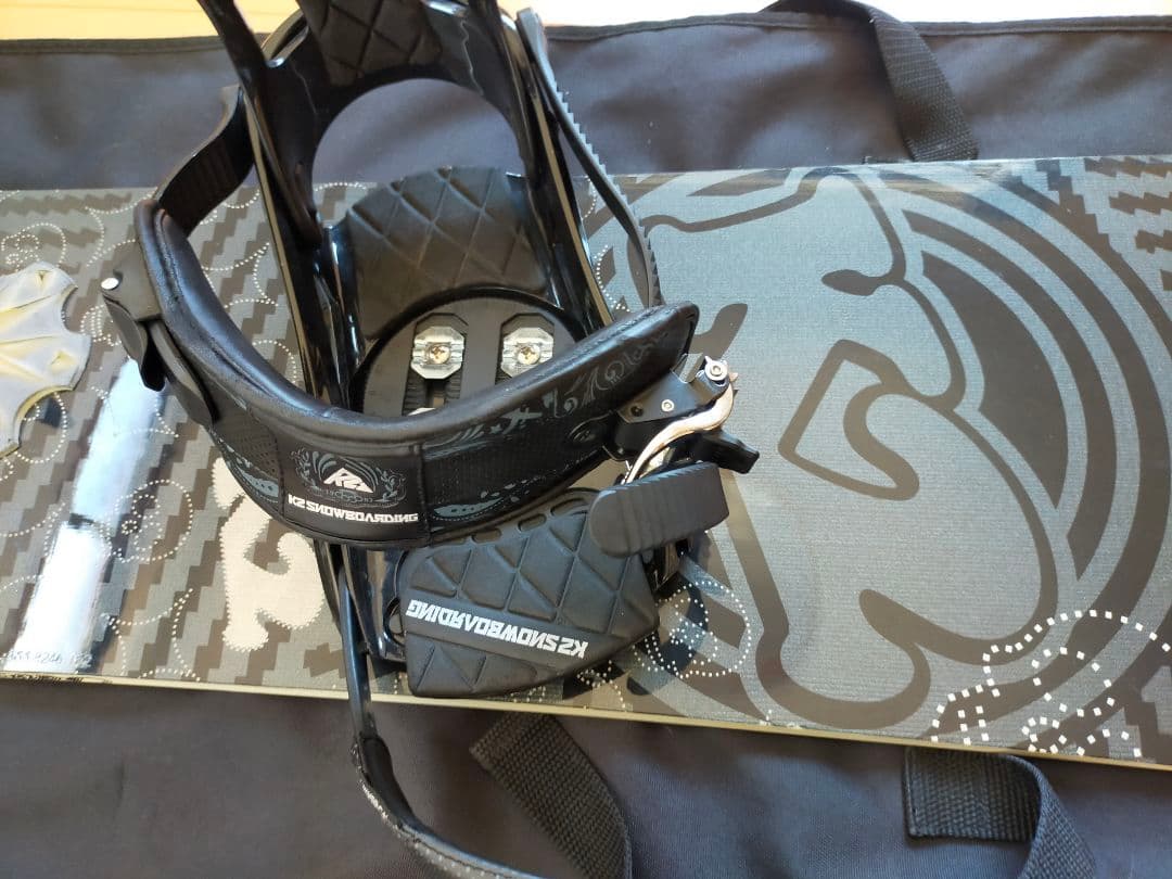 K2 スノーボードビンディング付き