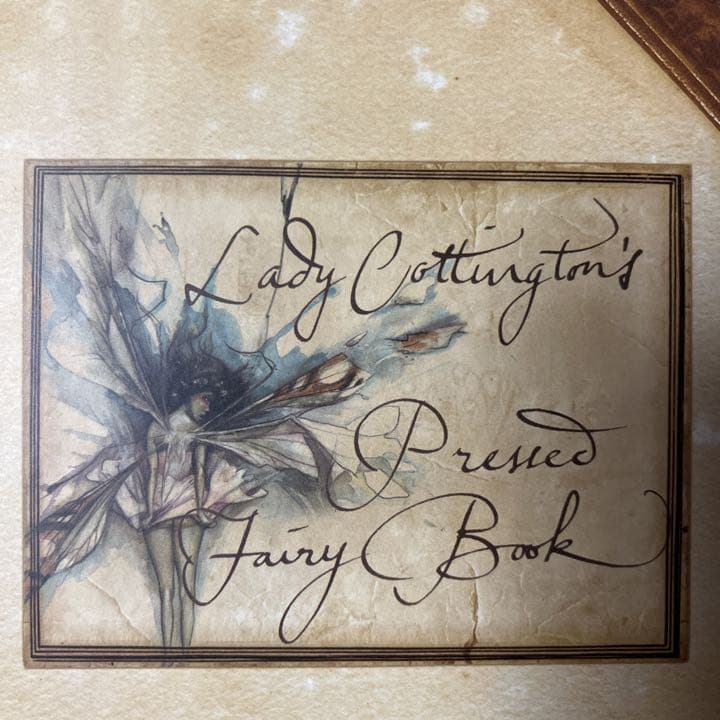 絵本 LADY COTTINGTON PRESSED FAIRYJOURNAL
