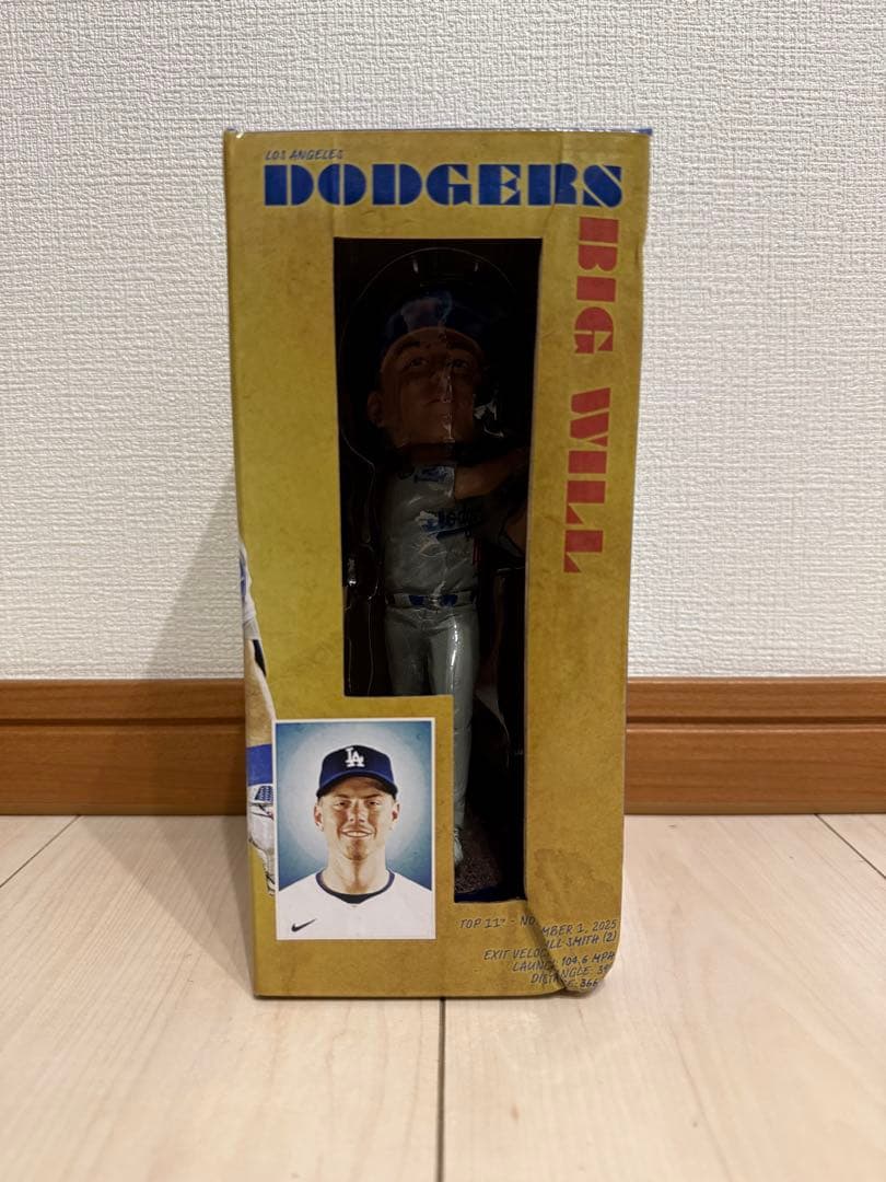 ウィルスミス ボブルヘッド ドジャース 3月28日 配布 限定 MLB 正規品