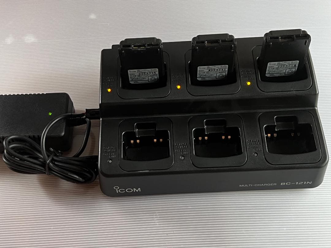 【24h以内に発送】ICOM6連充電器 BC-121N BC-157S