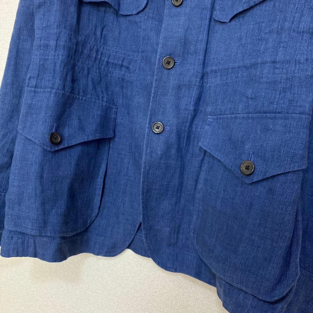POLO RALPH LAURENジャケット　麻100% ネイビー　サイズ40R