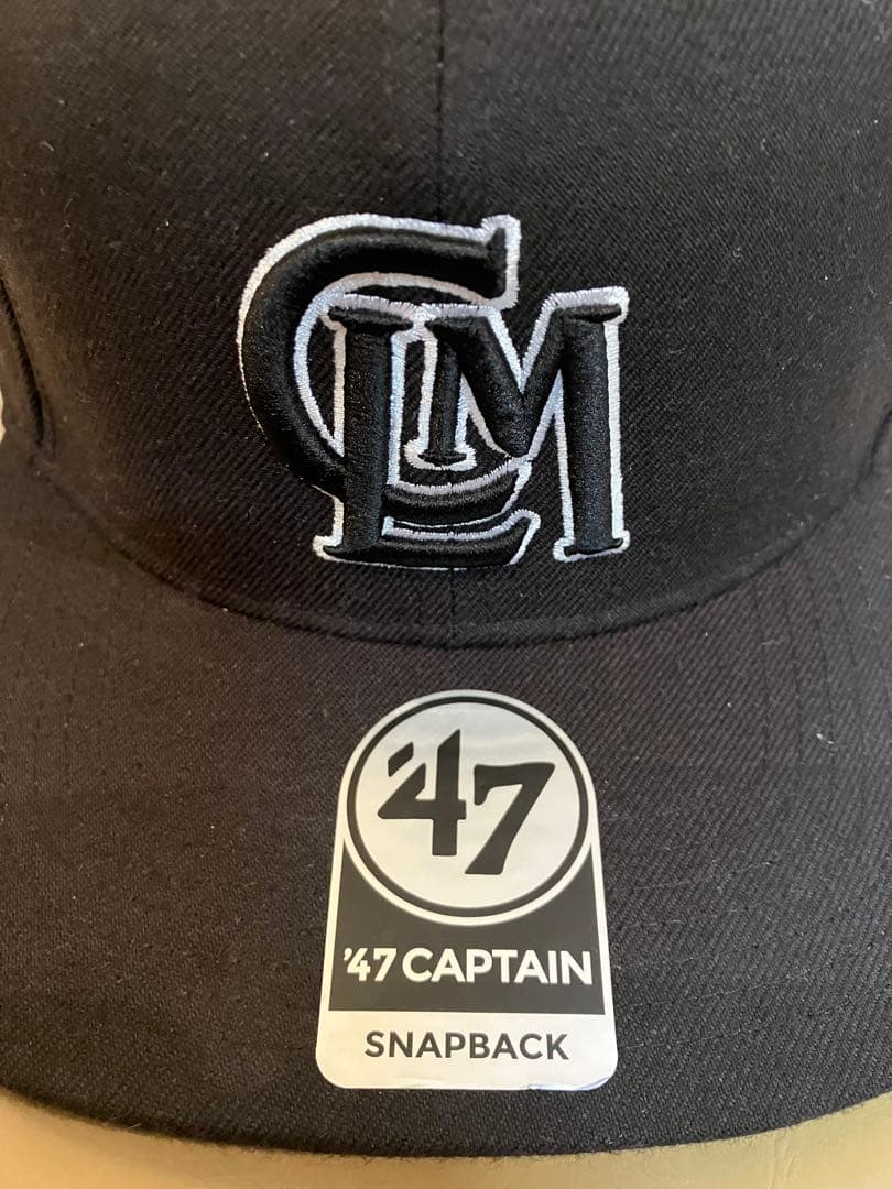 千葉ロッテマリーンズ CLM キャップ '47 CAPTAIN SNAPBACK