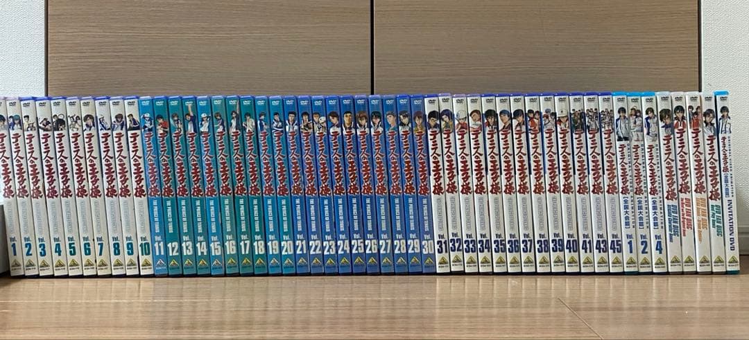 DVD テニスの王子様 テニプリ 全巻セット 全45巻