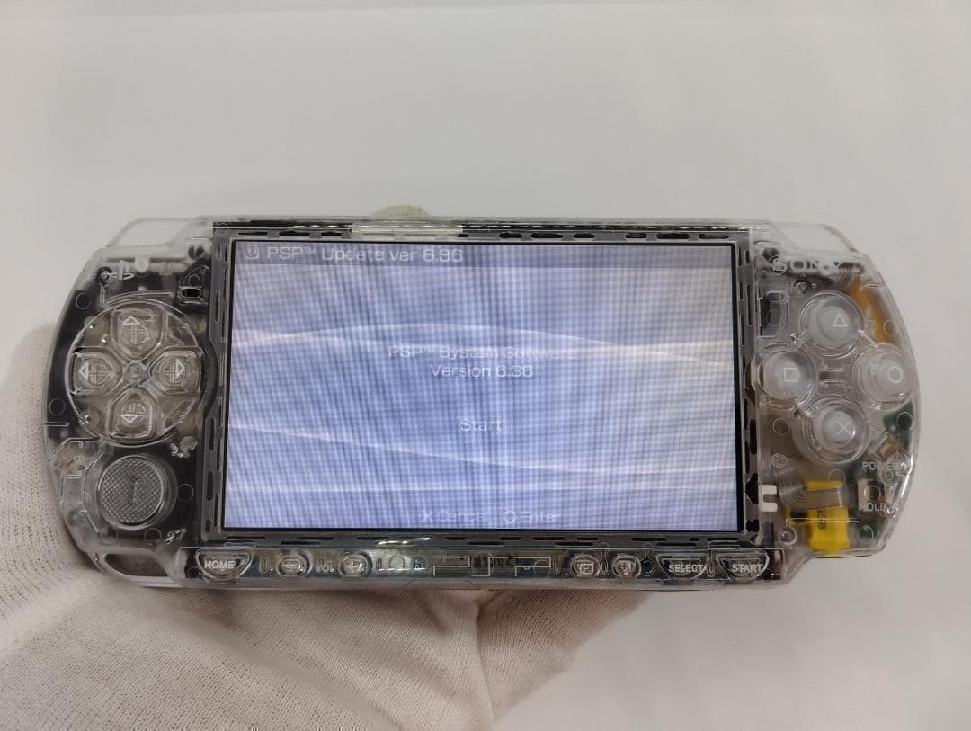 PSP 2000 すぐ遊べるセット【美品・カスタム】スケルトン