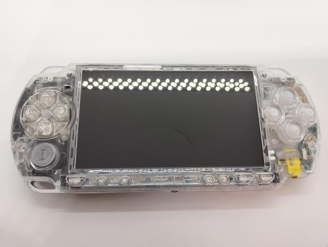 PSP 2000 すぐ遊べるセット【美品・カスタム】スケルトン