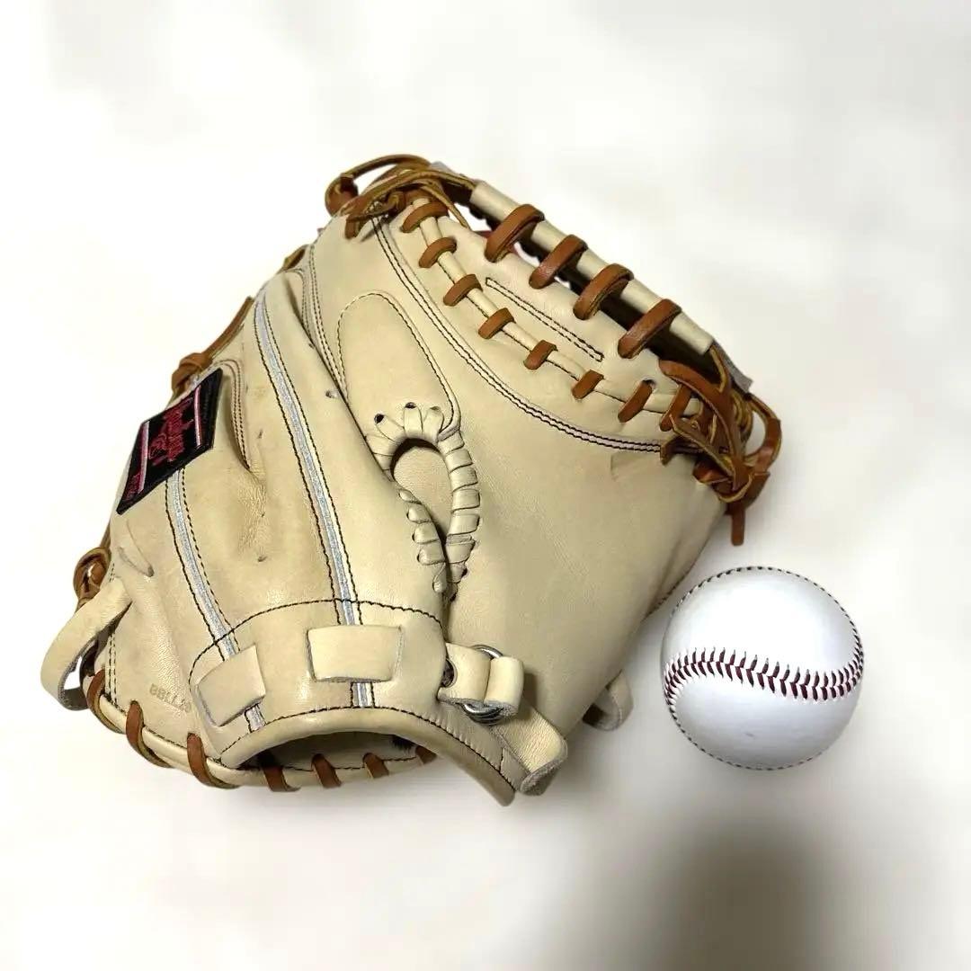 定価税込47300円！ローリングス　硬式キャッチャーミット新品未使用　白