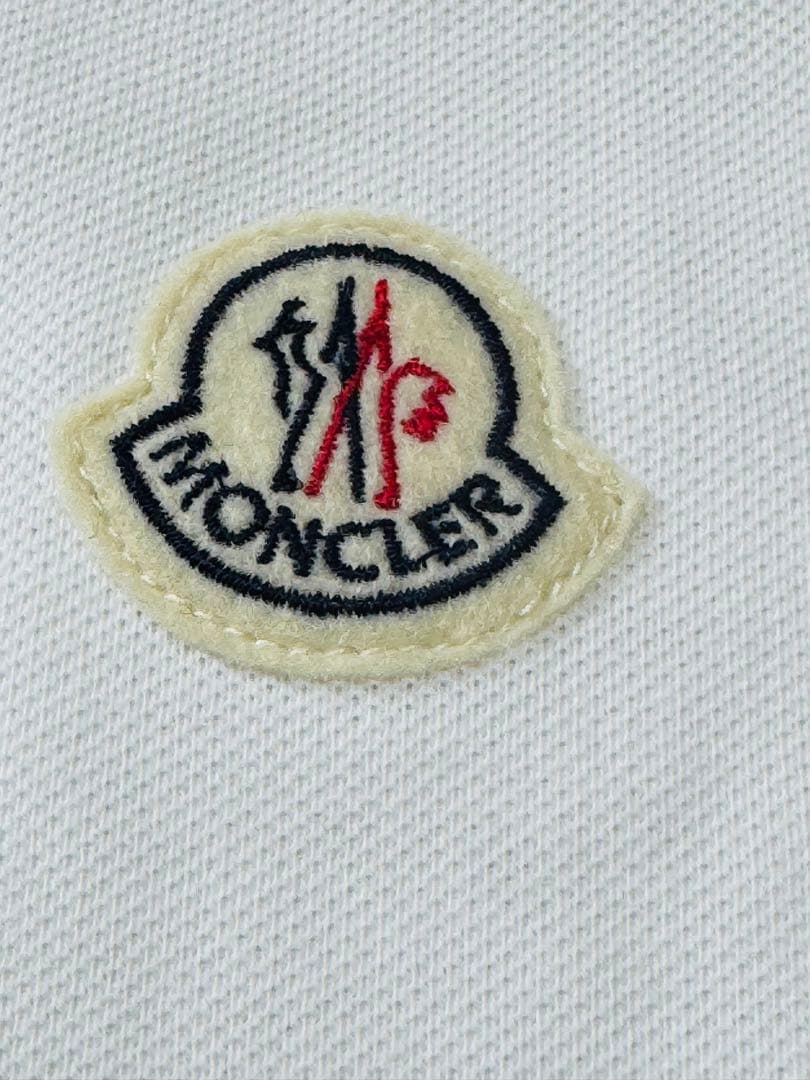 k*o様 ★新品MONCLER モンクレール 半袖 ポロシャツ ホワイト L