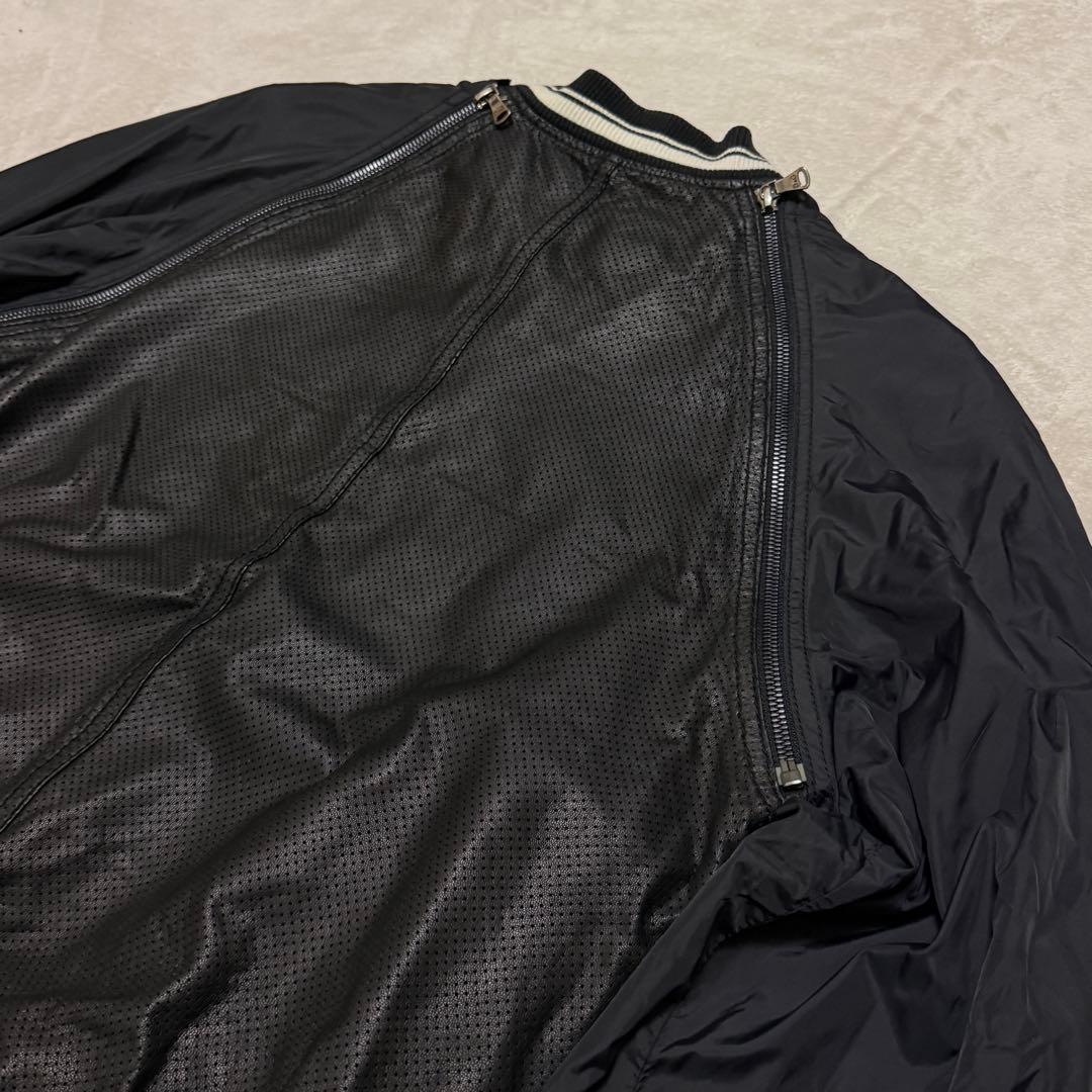 美品　ドルチェ&ガッバーナ　レザージャケット　2way ベスト　スタジャン