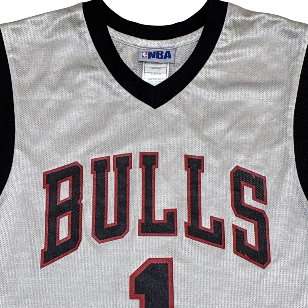 NBA BULLS ブルズ ユニフォーム バスケゲームシャツ 両面プリント M