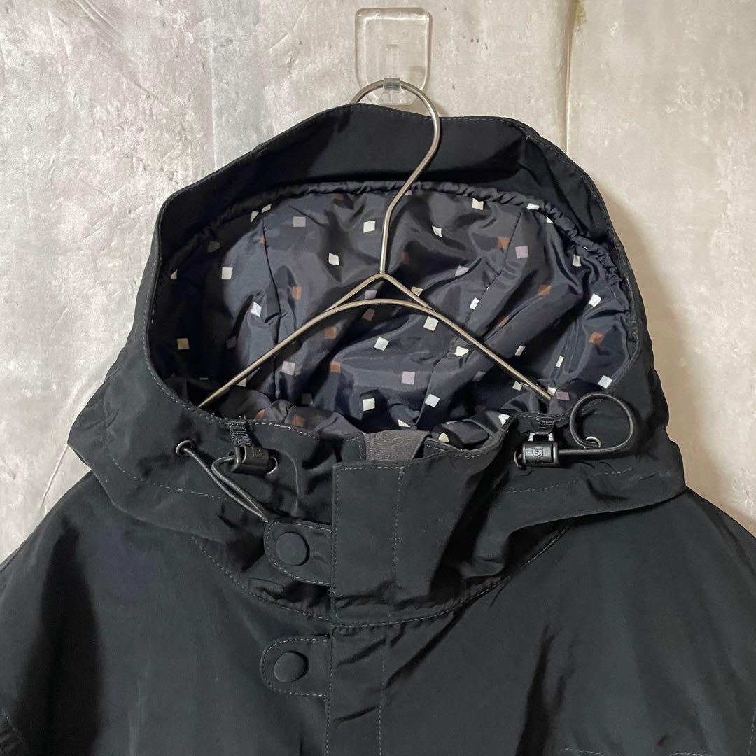 Burtonバートンスキーウェアスノーボードジャケットパーカーフード付黒ブラック