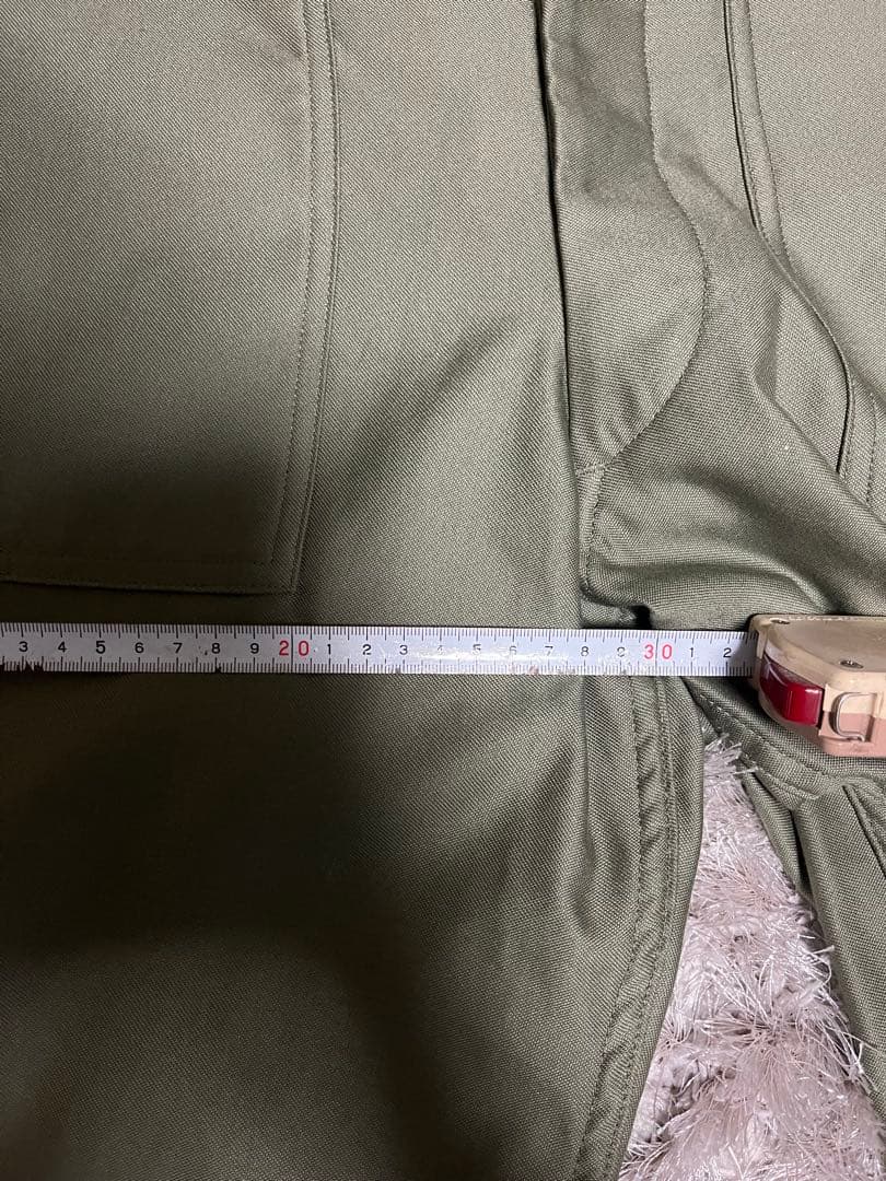 パンツ INTERIM GIZA BACK SATIN BAKER PANTS