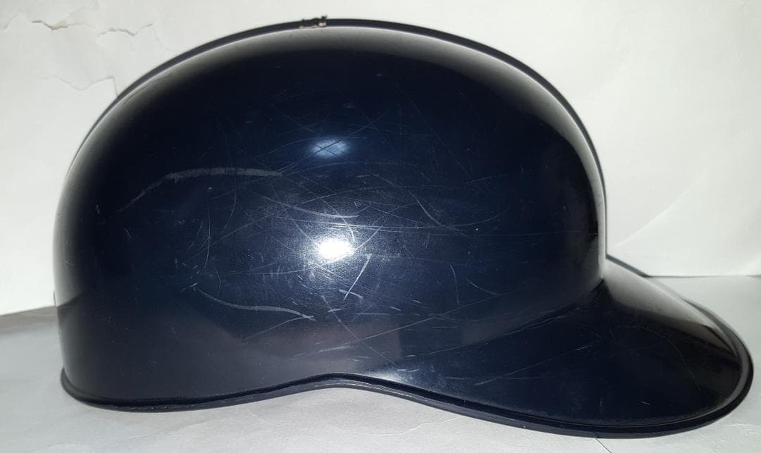 野球 プロ ノーイヤー ヘルメット　アメリカ　　　　MLB ネイビー レア 硬式