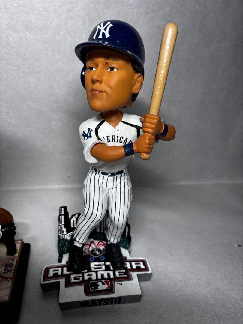 2003年 松井秀喜 MLBオールスター初出場記念 ボブルヘッド 2体セット