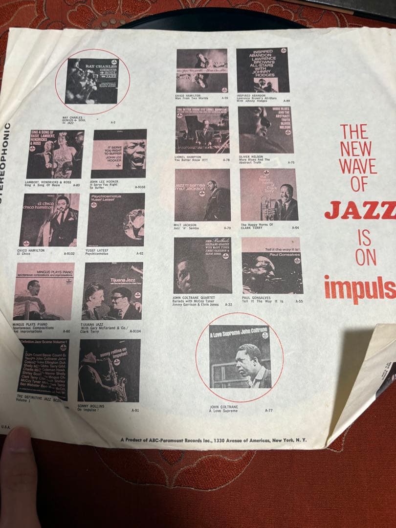 【値下げ中！】John Coltrane Ballads レコード LP