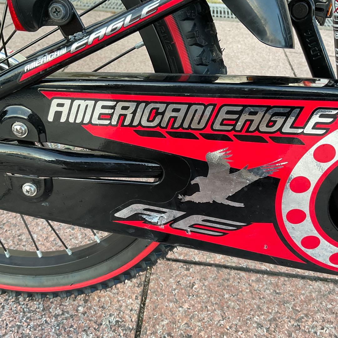 アメリカンイーグル 自転車　レッド　ジュニア　子供　18インチ