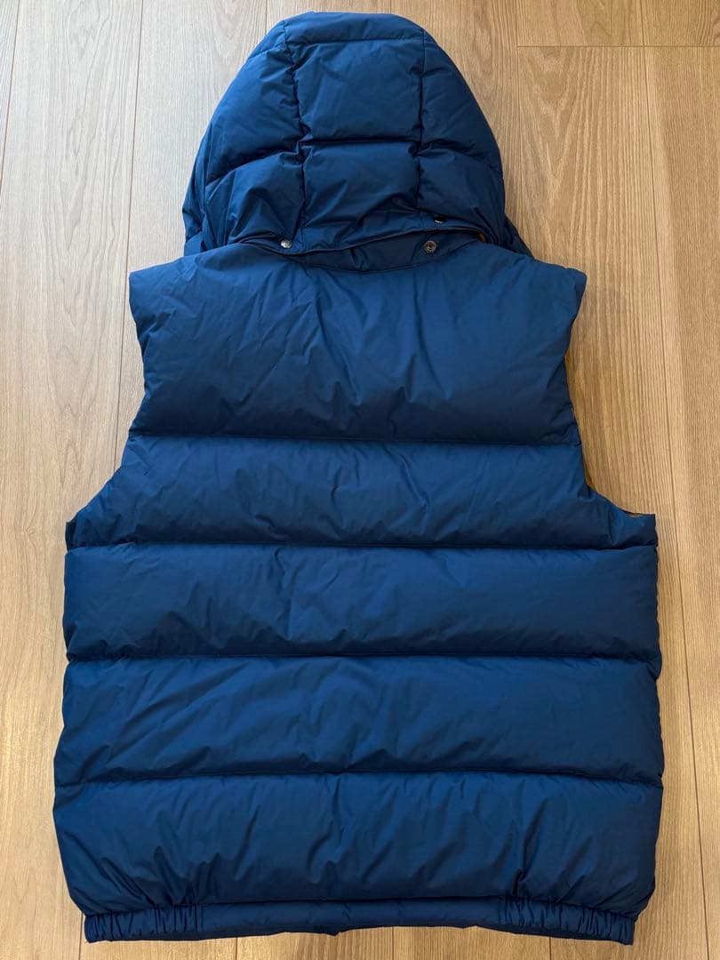 THE NORTH FACE ダウンベスト XL ネイビー/ゴールド