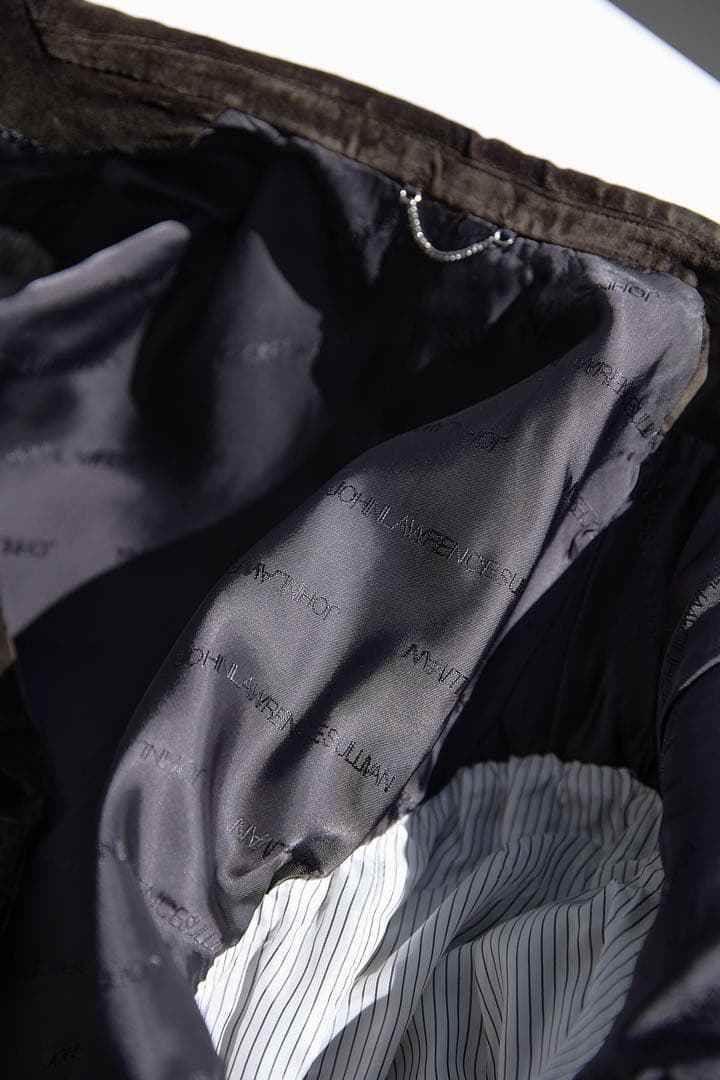 JOHN LAWRENCE SULLIVAN 19aw セットアップ　ベルベット