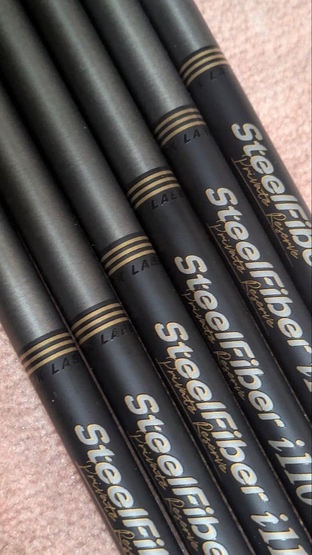 SteelFiber スチールファイバー BLACKLABEL i110 6本