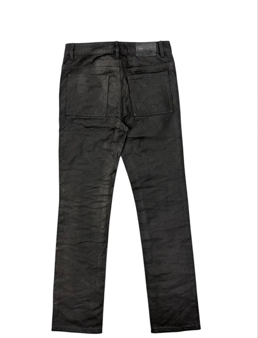 パンツ GOAR ARCHIVE STRAPPED STRAIGHT OIL PANTS