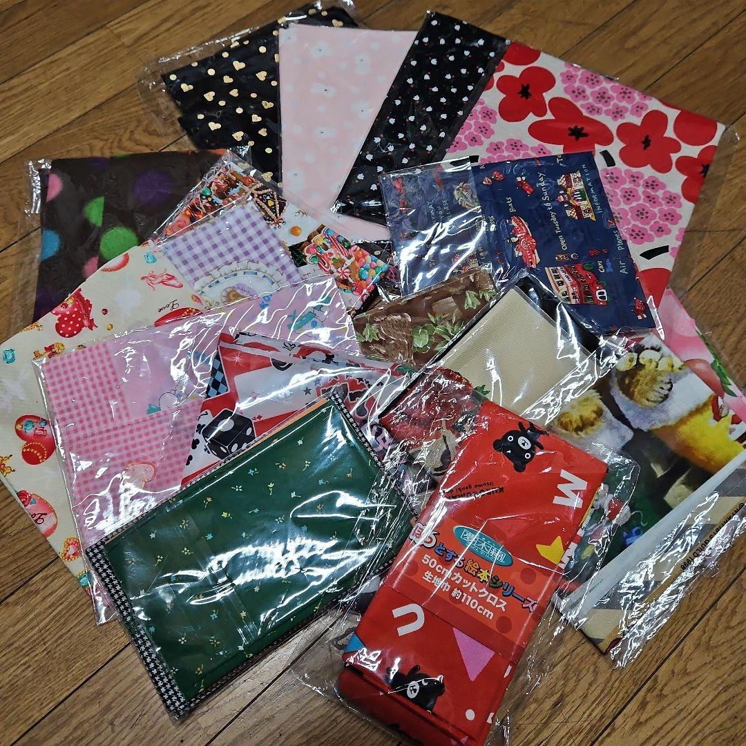 yokobeページ　ハンドメイドボックス　4点+生地セット