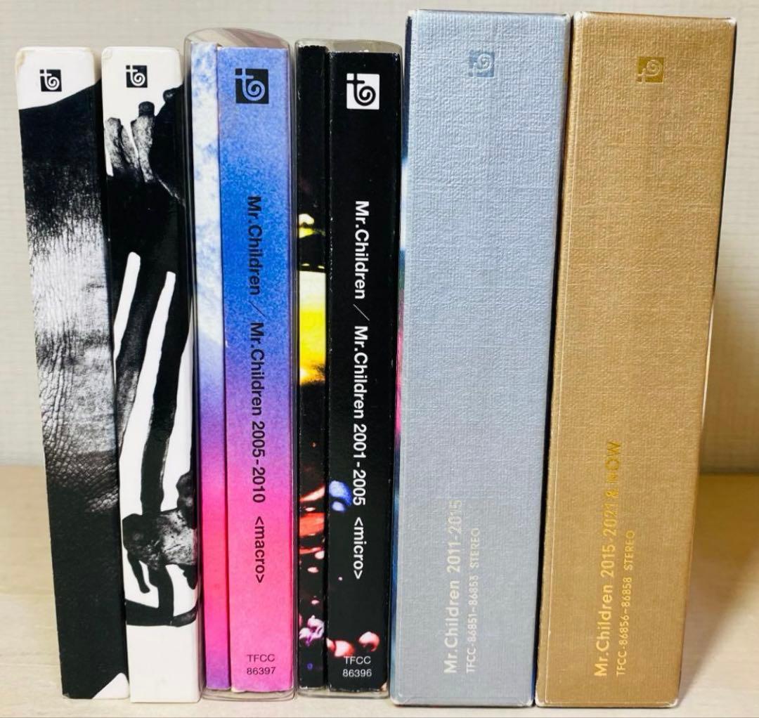 Mr.Children ベストアルバム 全6枚セット 初回盤 特典付