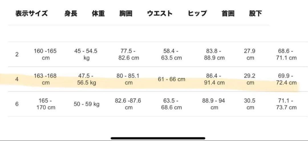ROXYウエットスーツレディース4(M相当)