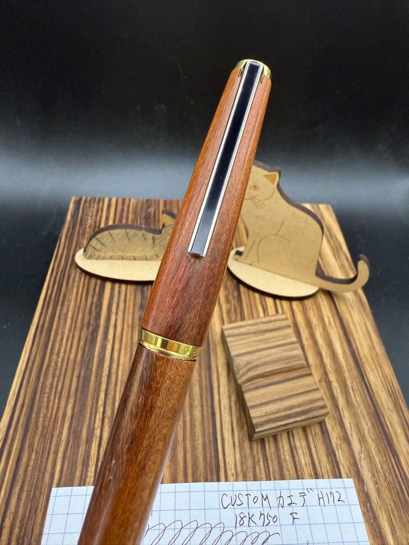 Pilot 万年筆 カスタム カエデ 18K F 1972 K-700KS