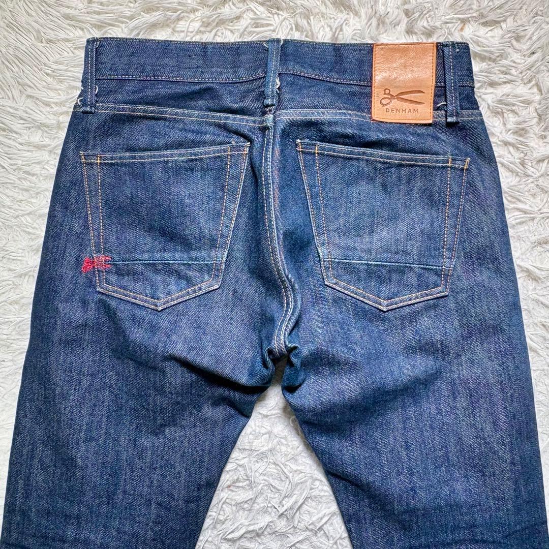【美品】DENHAM Ciota デニム　W30 日本製　白耳　コラボデニム