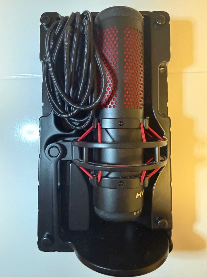 ［中古美品］HyperX QuadCast USBマイク［格安］