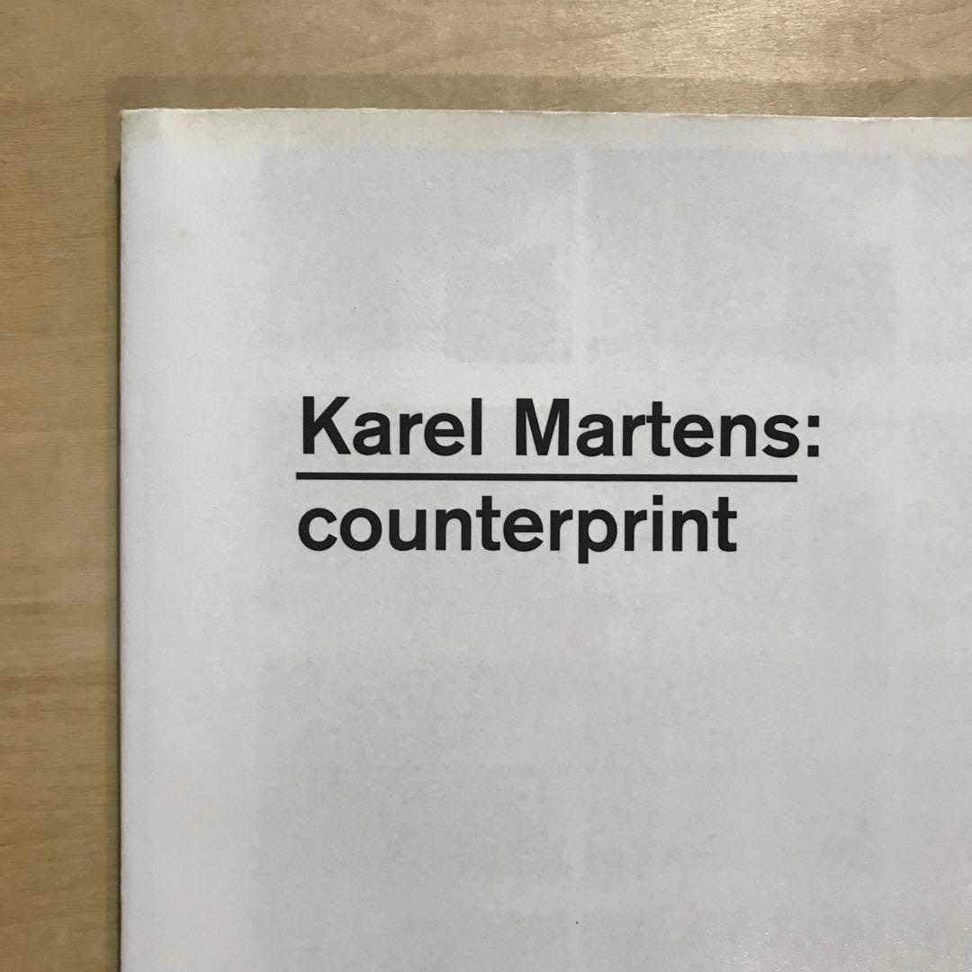 洋書 Karel Martens: Counterprint