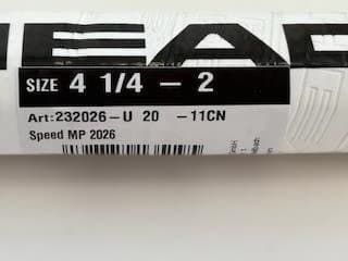 HEAD SPEED MP G2 2026 新品未使用品