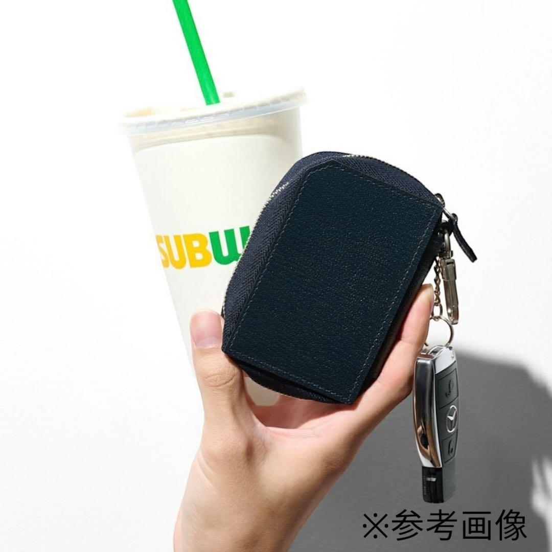 2230【新品 定価2.2万円】ラルコバレーノ★スマートWキーケース★鍵入れ★