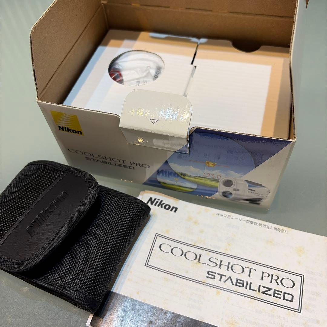 【美品】ニコン　COOLSHOT PRO STABILIZED　手振れ補正