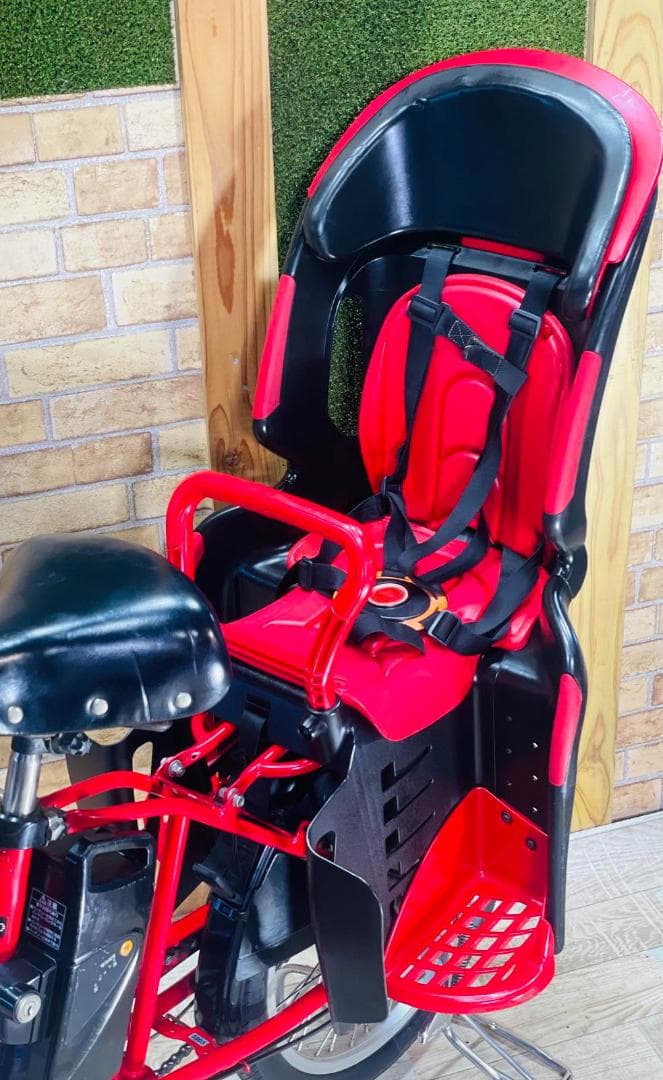 レッド系 パナソニック 子供乗せ電動アシスト自転車 ZH3203