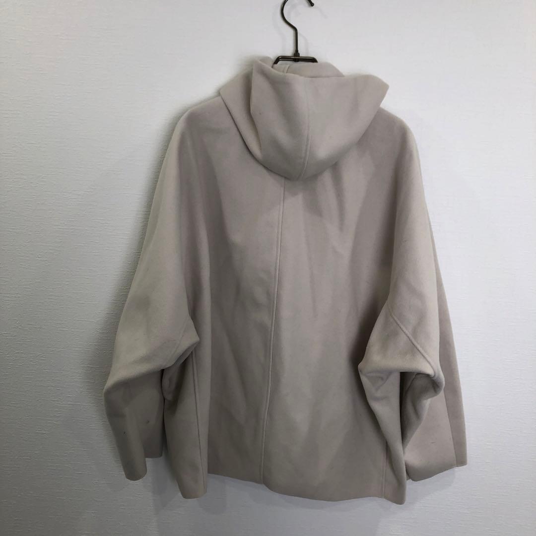 R00847 yori ヨリ　ベージュ フード付きジャケット　コート