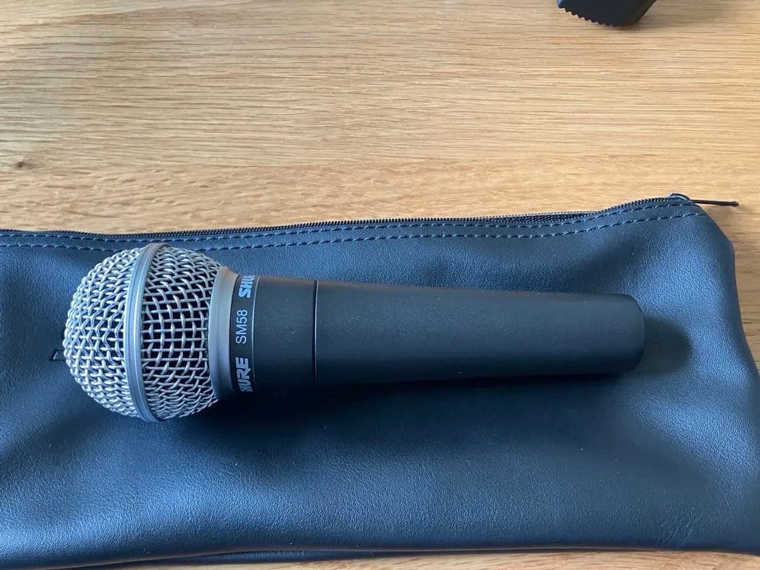 SHURE SM58 ダイナミックマイク ホルダー ブームスタンド付