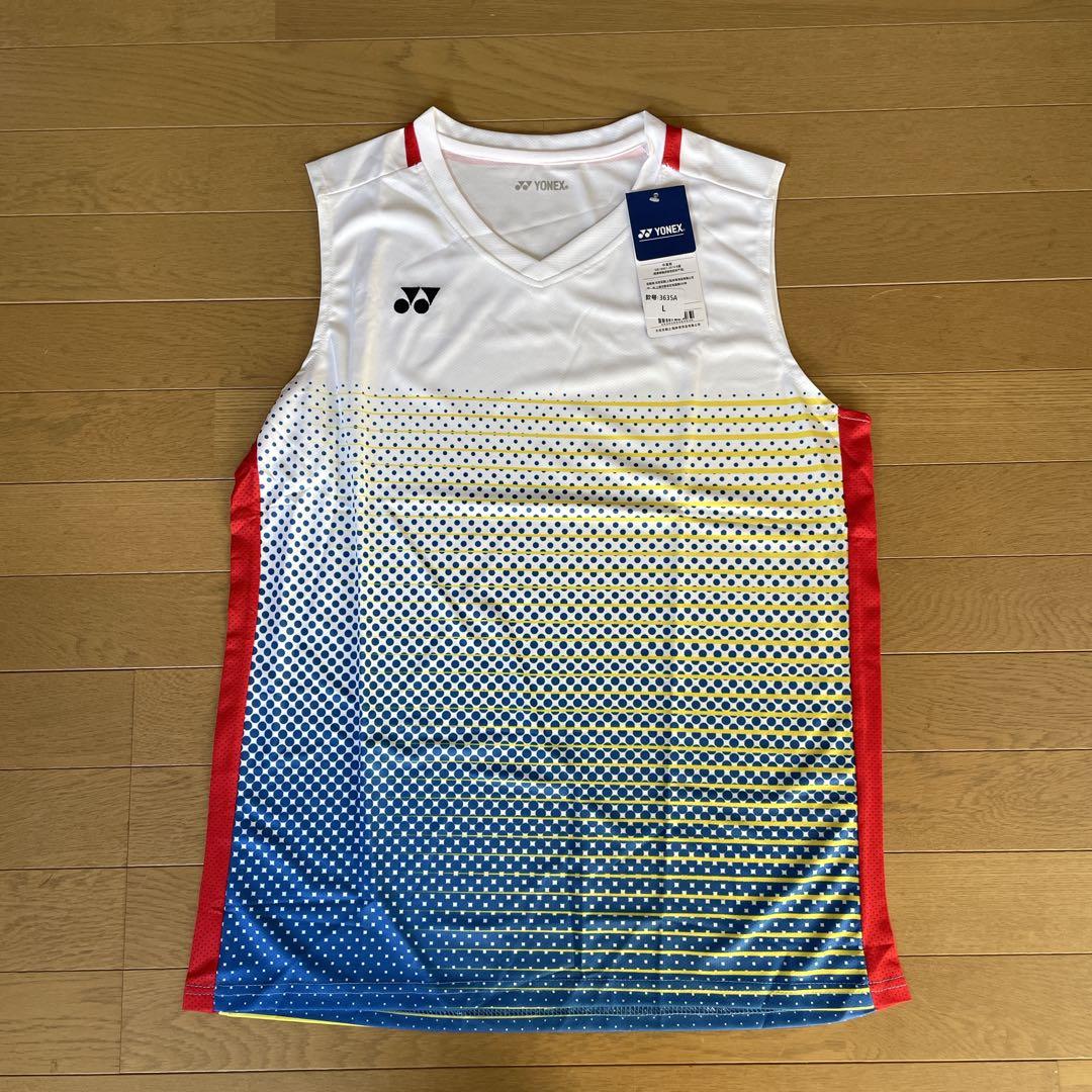 ヨネックス　YONEX バドミントン日本代表モデルゲームウェア上下セット新品　L