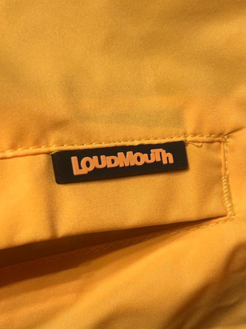 【新品タグ付き】LOUDMOUTH メンズ 2WAYプルオーバー イエロー XL